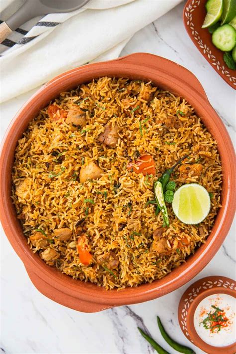 Easy Instant Pot Chicken Biryani | Authentic Indian Biryani