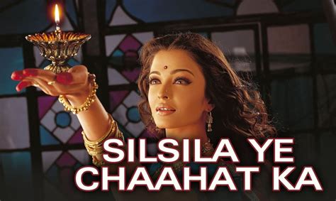 SILSILA YE CHAAHAT KA LYRICS - Devdas (2002) - Shreya Ghoshal | LyricsBogie