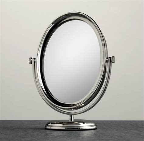 Round-freestanding-shaving-mirror-from-Restoration-Hardware Round ...