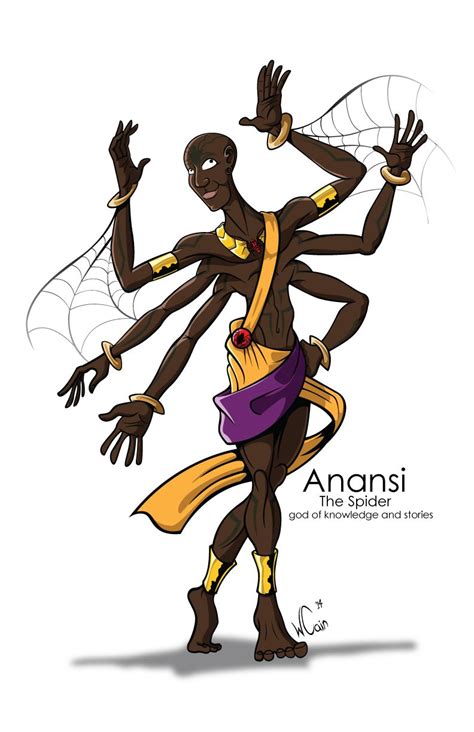 Anansi by wccomics on DeviantArt | Concept art characters, African ...