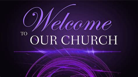 Welcome To Our Church Family drawing free image download