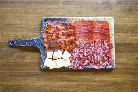 Iberian cured meats platter. A typical dish of Spanish cuisine. by ...