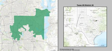 Texas Voting District Map Texas S 32nd Congressional District Wikipedia ...