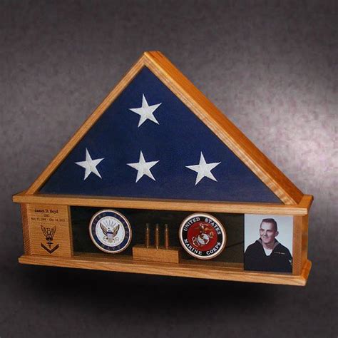 Custom-shell-casing-display-flag-case - Greg Seitz Woodworking | Flag display, Flag display case ...