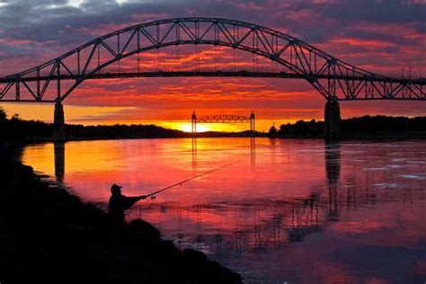 Cape Cod Canal Sunset | Cape cod, Cape cod massachusetts, Sunset