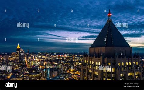 Aerial view Skyline of downtown Atlanta, Georgia, USA Stock Photo - Alamy