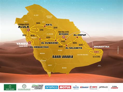 2024 Dakar Rally Route - Beckie Rachael