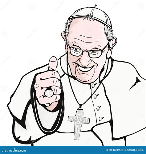 Pope Francis Vector