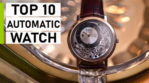 Top 10 Best Automatic Watches for Men - YouTube