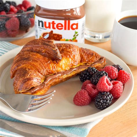 Pan francés de croissant con Nutella® recipe | Nutella® Mexico