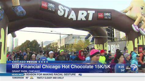 30,000 runners at the MB Chicago Hot Chocolate 15K/5K - ABC7 Chicago