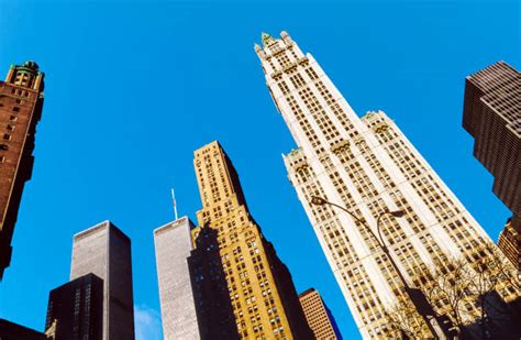 Twin Tower New York Sunset Stock Photos, Pictures & Royalty-Free Images ...