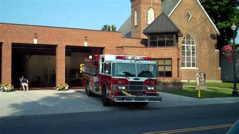 ER-274 responding full fire alarm Fort Hudson Nursing Home. - YouTube