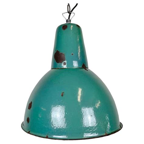 Two green pendant lamps, Denmark, 1960s For Sale at 1stDibs