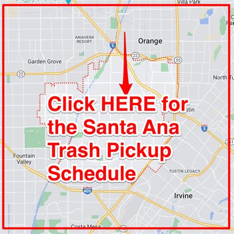 Santa Ana Trash Schedule 2025 (Bulk Pickup, Holidays, Recycling)