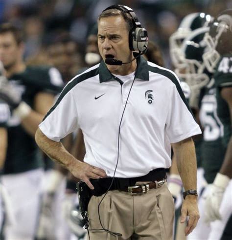 Mark Dantonio at his finest during Michigan State's encore to Big Ten ...