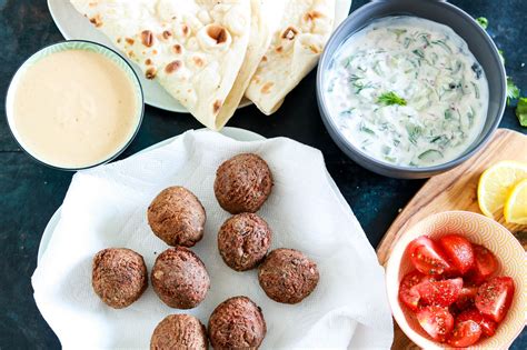 Bean Falafel with Tahini Sauce - Ontario Bean Growers