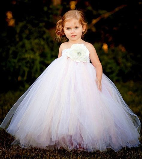 White Tutu Dress With Ivory Mix Mesh on Luulla