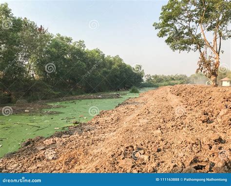 Dirt Pile in Construction Site Stock Photo - Image of gravel, area: 111163888