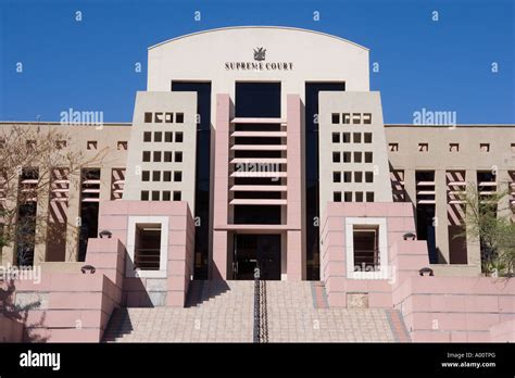 Supreme Court Building Windhoek Namibia Stock Photo - Alamy