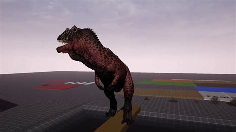 The Isle Giganotosaurus Adult (Updated custom skin) - YouTube