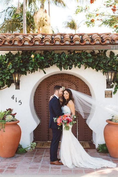 Spanish style wedding at Casa Romantica | 100 Layer Cake #spanishwedding | Spanish style wedding ...