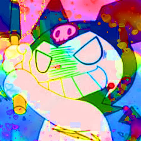 Kuromi | Hello kitty aesthetic, Pink themes, Rainbow aesthetic