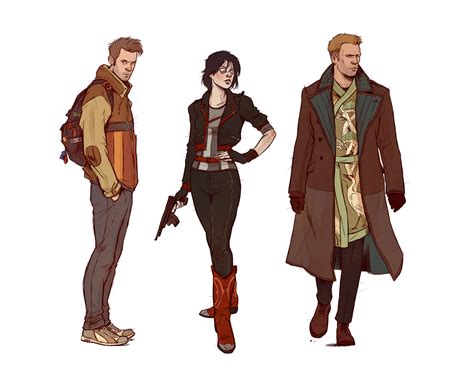 Neuromancer_Main Characters by Deimos-Remus on DeviantArt