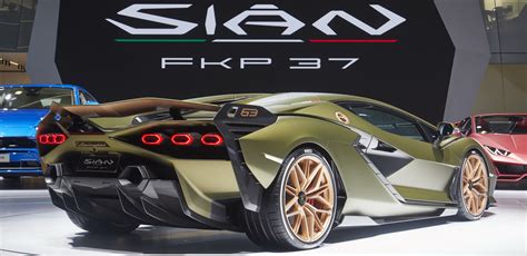 Lamborghini Adds “FKP 37” Moniker To Sian, Updates Urus For 2020MY ...