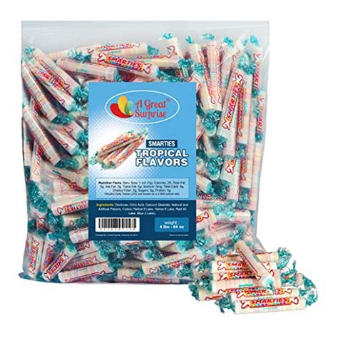 Smarties - Tropical Smarties - Smarties Candy Rolls - Tropical Candy ...