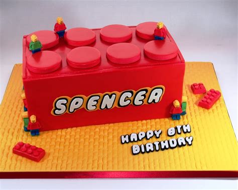 Lego Brick Birthday Cake - CakeCentral.com