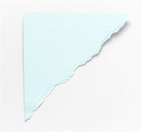 Download premium psd / image of Blank torn light blue paper template by Kut about torn paper ...