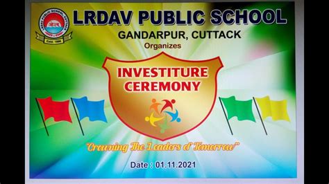 SWEARING IN CEREMONY 2021-22.LR DAV PUBLIC SCHOOL,CUTTACK. - YouTube