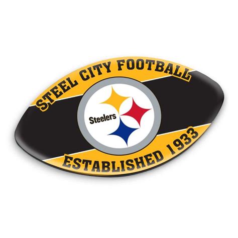 Pittsburgh Steelers Football Slogan Magnet