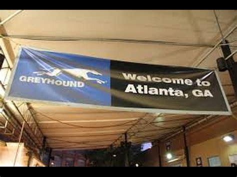 Atlanta, Georgia Greyhound Bus Station Review - YouTube