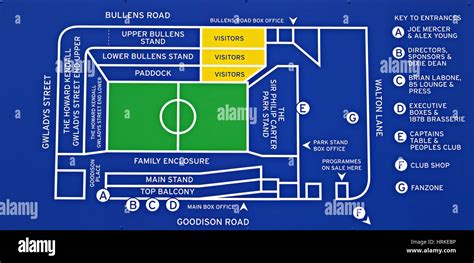 Goodison Park Seating Plan Everton Seating Chart SeatPick