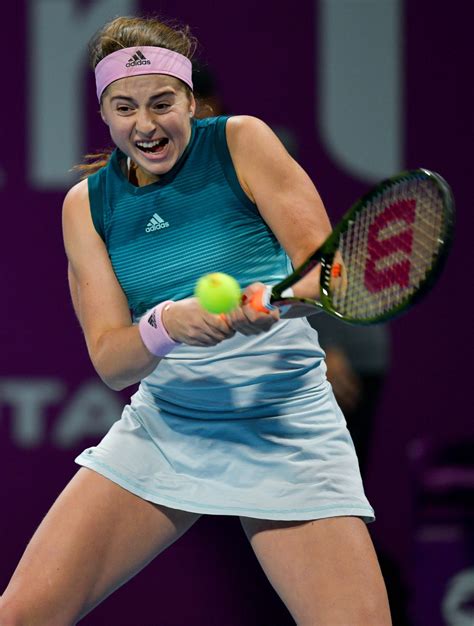 Jelena Ostapenko Wta : Ostapenko targets top 10 after beating Kontaveit ...