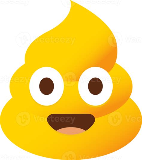 yellow pile of poo emoji 21968088 PNG