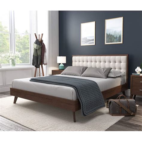 Best Mid Century Bed Frame Queen Storage - Home & Home