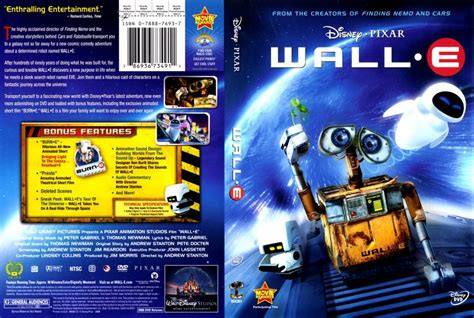 Wall-E - Movie DVD Scanned Covers - Wall E scan :: DVD Covers