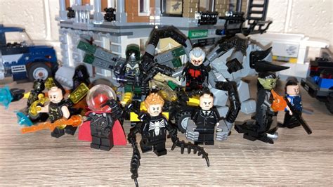 My (Mostly) Custom Lego Spider-Man Villains. Hope ya’ll like it! : r/lego