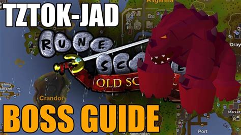 Old School RuneScape - TzTok-Jad Boss Guide - YouTube