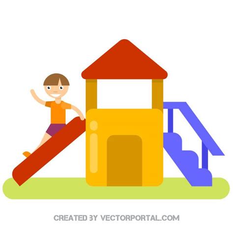 Playground image Royalty Free Stock SVG Vector