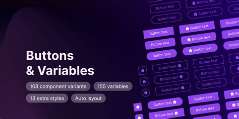 Buttons & Variables | Figma Community