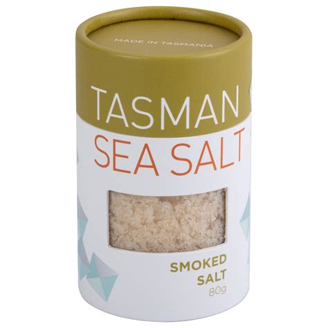 Tasman Sea Salt - Smoked Sea Salt Flakes 80g | Peter's of Kensington