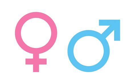 Male and female gender symbol icon illustration 4581255 Vector Art at Vecteezy