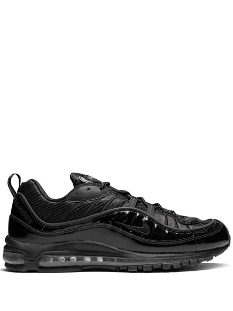 Nike x Supreme Air Max 98 "Black" Sneakers | Black | FARFETCH