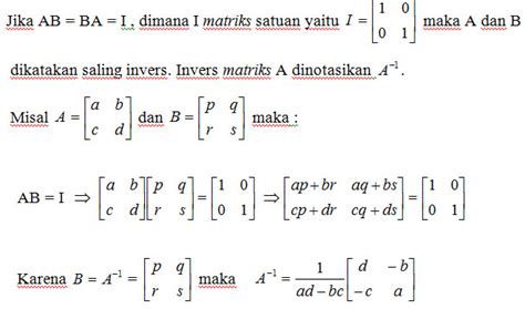 SEJUTA ILMU: INVERS MATRIKS