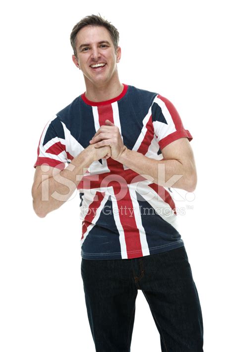 Smiling British Man Standing Stock Photo | Royalty-Free | FreeImages