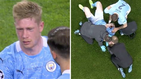 Champions League: Kevin De Bruyne's tears after brutal moment - Yahoo Sport